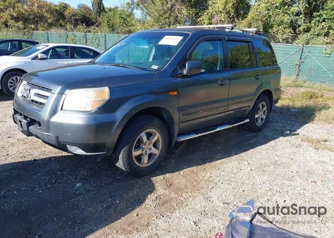 2006 Honda Pilot Ex z USA, uszkodzony, nr VIN 5FNYF28426B020605